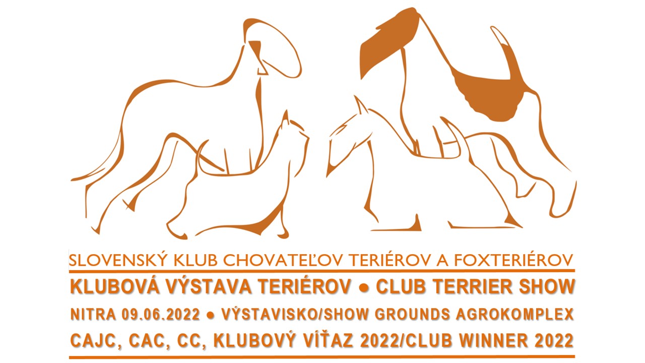 Read more about the article KLUBOVÁ VÝSTAVA TERIÉROV / TERRIER CLUB SHOW NITRA 9.6.2022